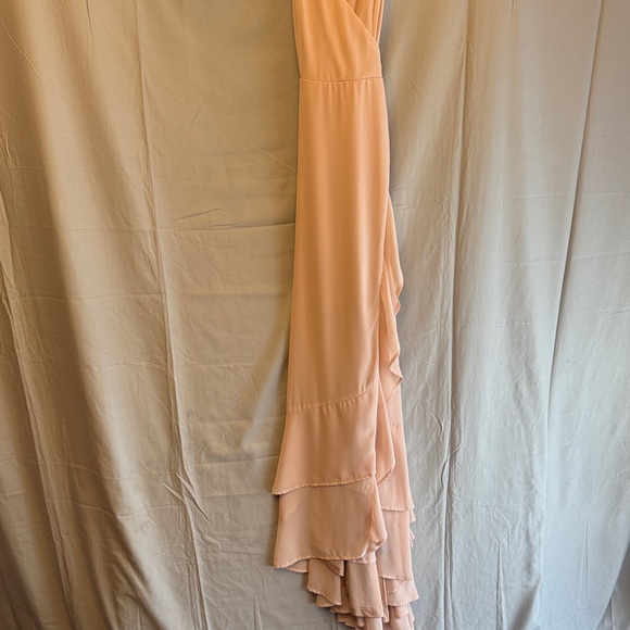 Lulu's Blush High Low Dress - Picture 16 of 16